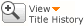 View Title History