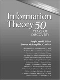 INFORMATION THEORY 50 YEARS OF DISCOVERY 2003 IEEE INCLUDES CD ROM 