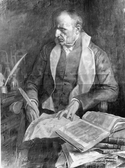 Fig. 1. - Portrait of Francisco Salvá y Campillo painted by Juan Llimona in 1886. Source: Royal Academy of good letters of Barcelona.
