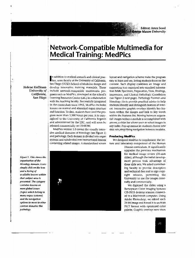 Multimedia for Medical Training MedPics IEEE