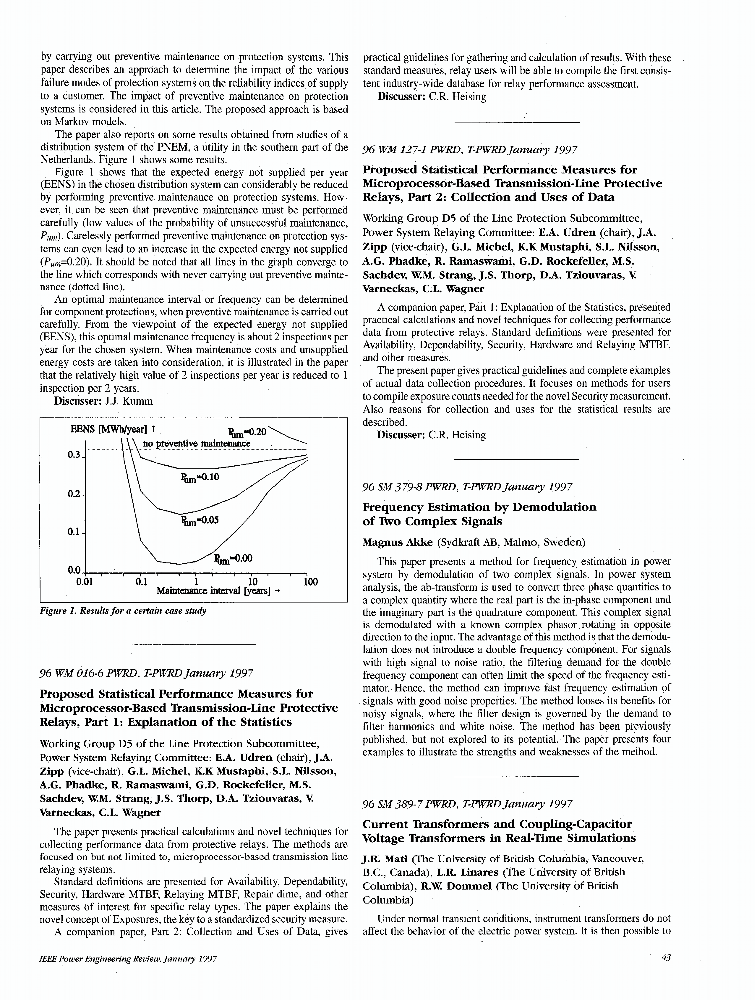Proposed Statistical Performance Measures for MicroprocessorBased