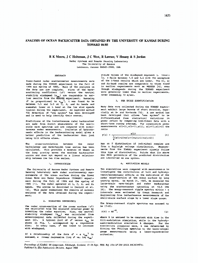 Analysis Of Ocean Backscatter Data Obtained By The University Of Kansas analysis-of-ocean-backscatter-data-obtained-by-the-university-of-kansas
