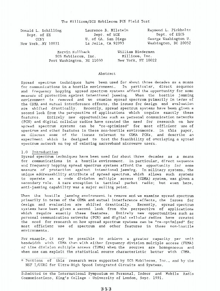 The Millicom/SCS Mobilecom PCN Field Test | IEEE Conference Publication |  IEEE Xplore