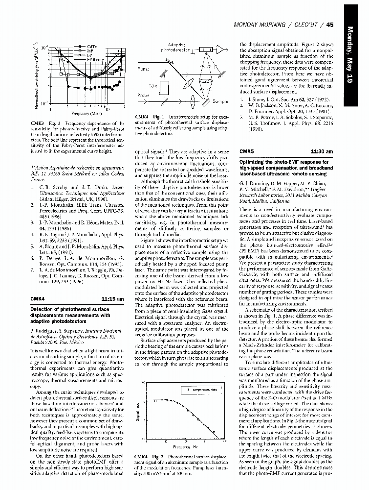 Optimizing The Photo-EMF Response For High-speed Compensation And ...