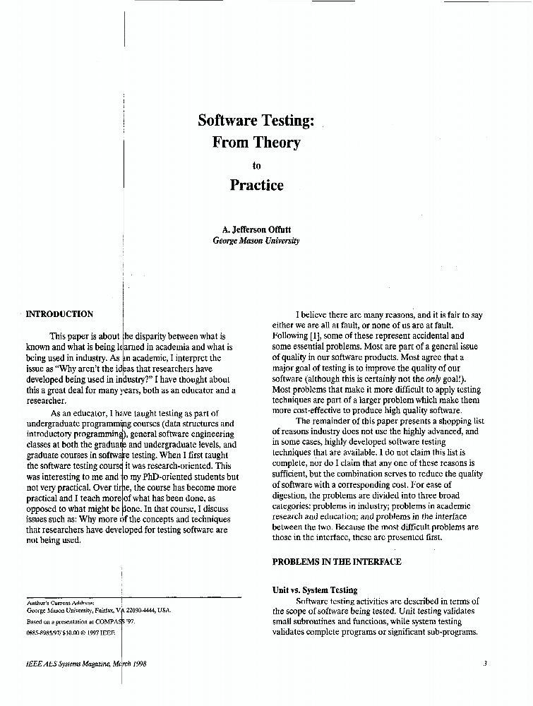 ieee research papers software testing