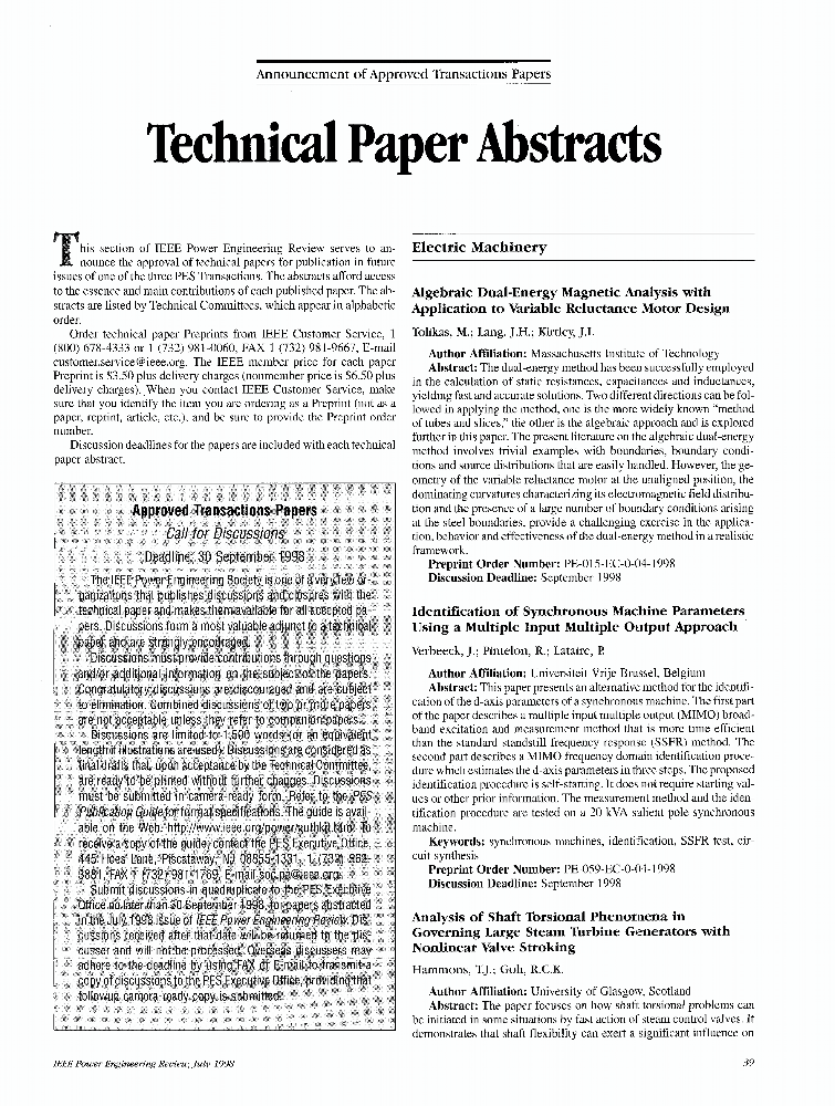 phd technical paper