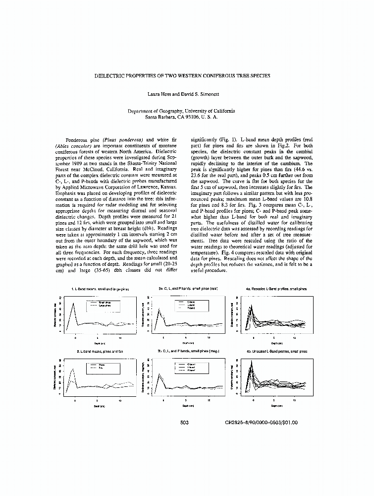 Dielectric Properties Of Two Western Coniferous Tree Species | IEEE ...