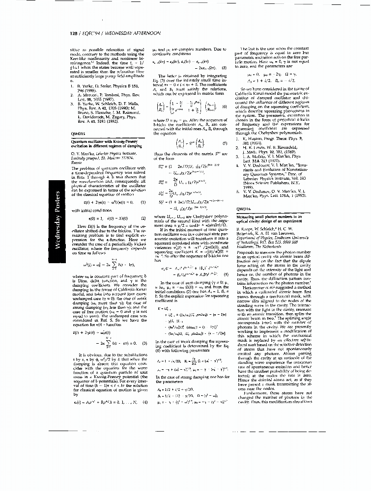 Measuring small photon numbers in an optical cavity design of an