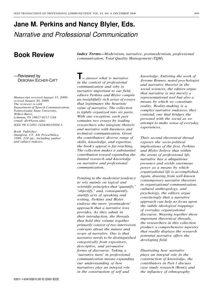 journal of communication book reviews