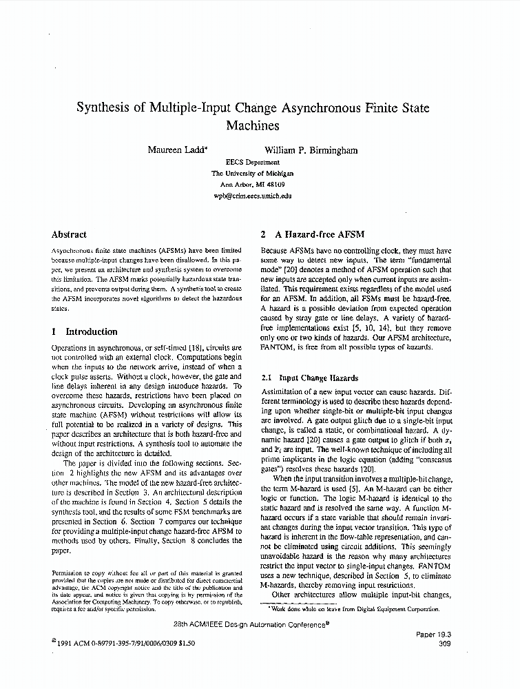 synthesis-of-multiple-input-change-asynchronous-finite-state-machines