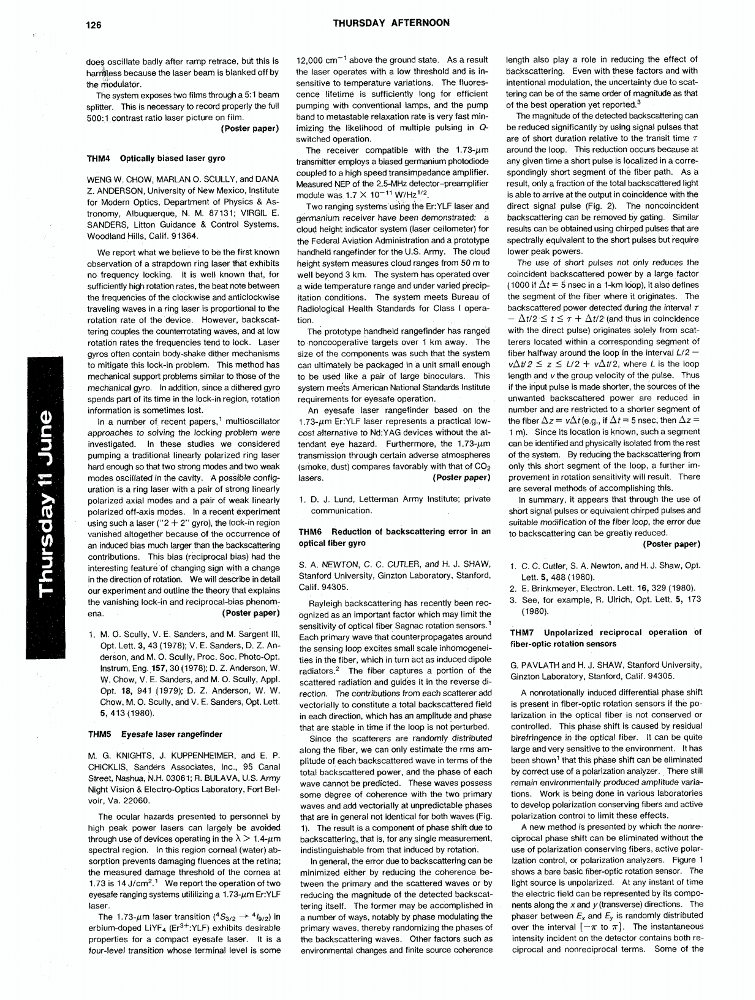 Reduction Of Backscattering Error In An Optical Fiber Gyro Ieee Journals Magazine