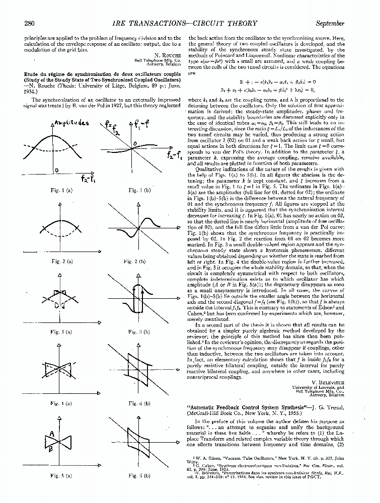 Review of 'Study of the Steady State of Two Synchronized Coupled Oscillators' IEEE Journals