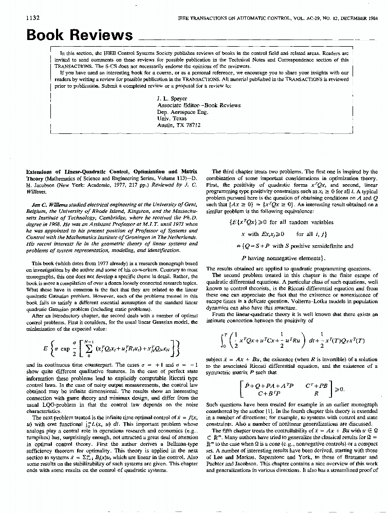 rank and jacobson (1977 experiment)