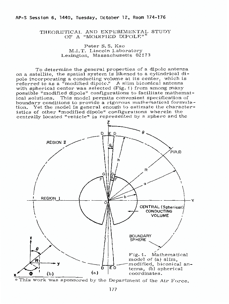 Theoretical and experimental study of a 