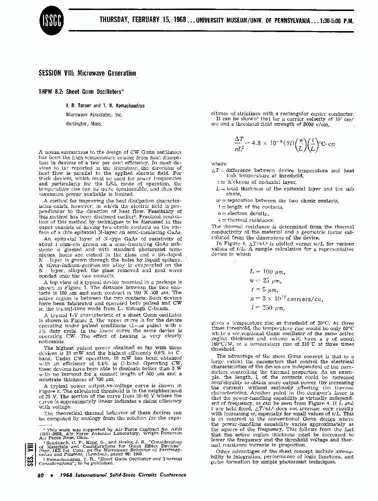 Sheet Gunn oscillators IEEE Conference Publication IEEE Xplore