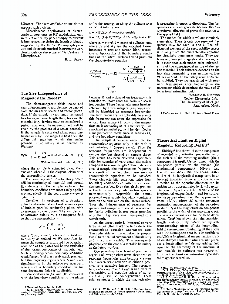 Theoretical limit on digital recording density IEEE Journals & Magazine IEEE Xplore