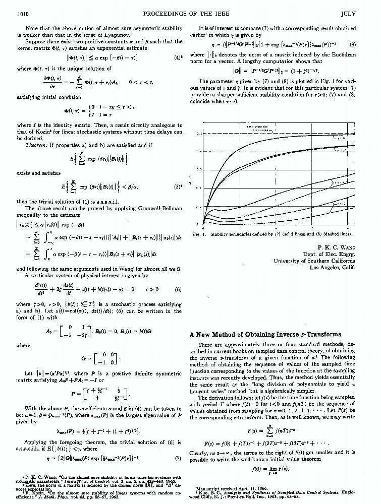 A new method of obtaining inverse z-transforms | IEEE Journals ...