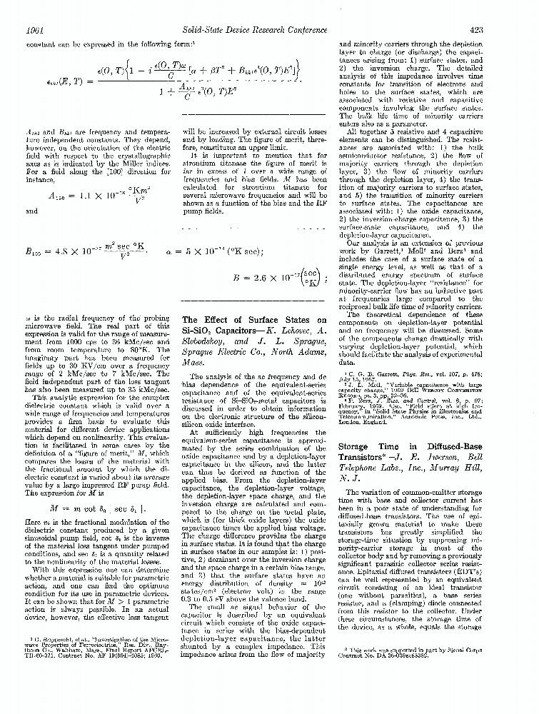Storage time in diffusedbase transistors IEEE Journals & Magazine