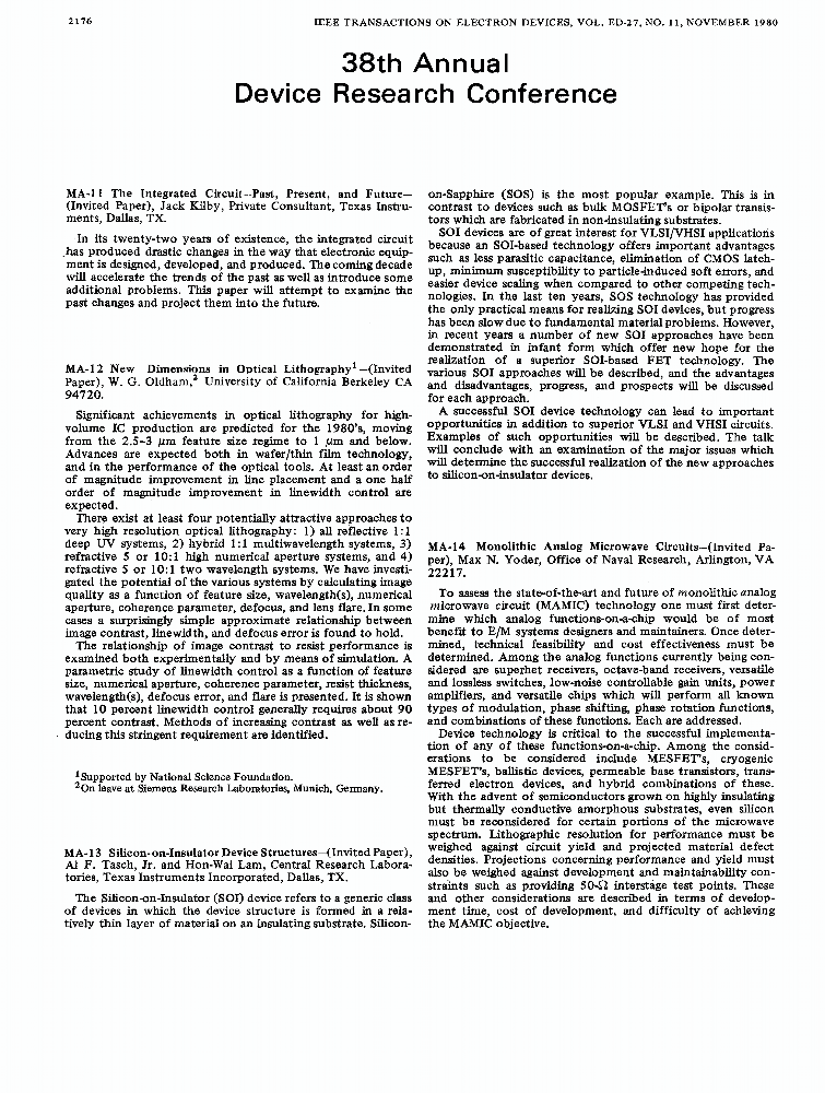 MA14 monolithic analog microwave circuits IEEE Journals & Magazine