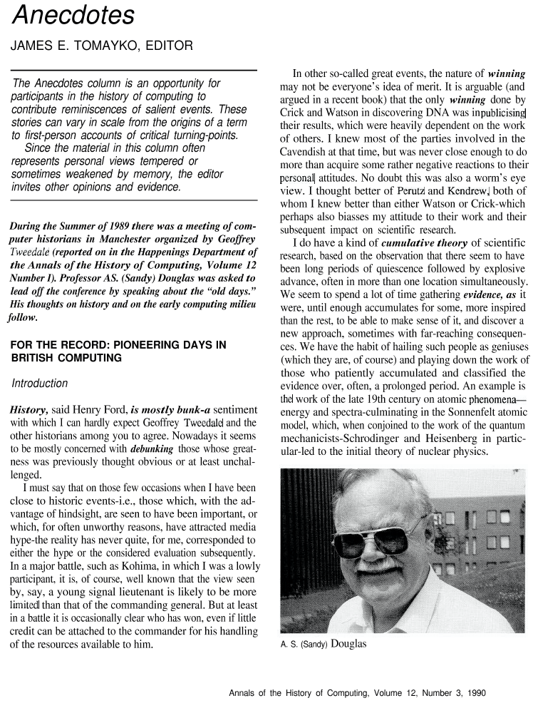 Anecdotes IEEE Journals & Magazine IEEE Xplore