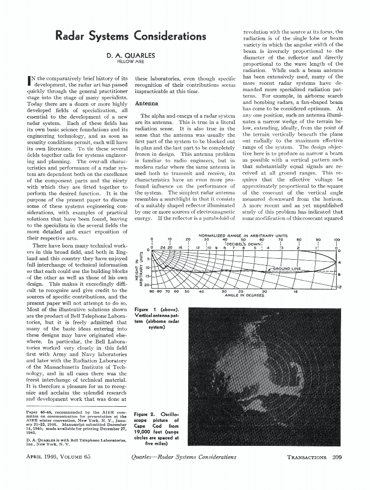 Radar Systems Considerations IEEE Journals & Magazine IEEE Xplore