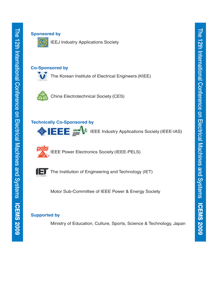 Cover IEEE Conference Publication IEEE Xplore