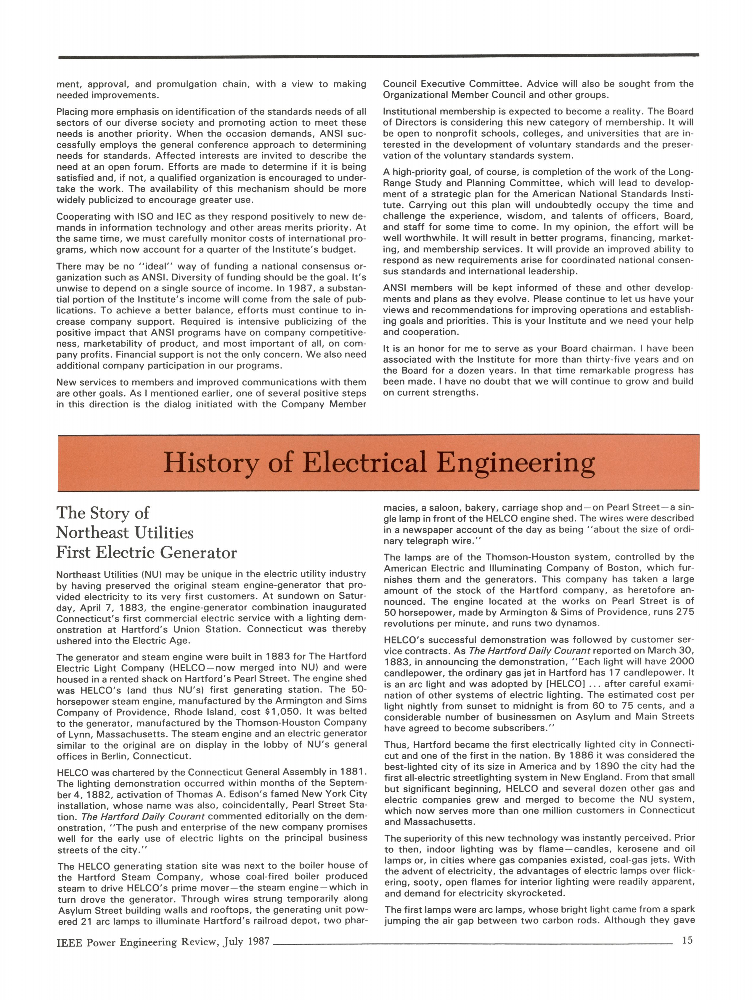 History of Electrical Engineering IEEE Journals & Magazine IEEE Xplore
