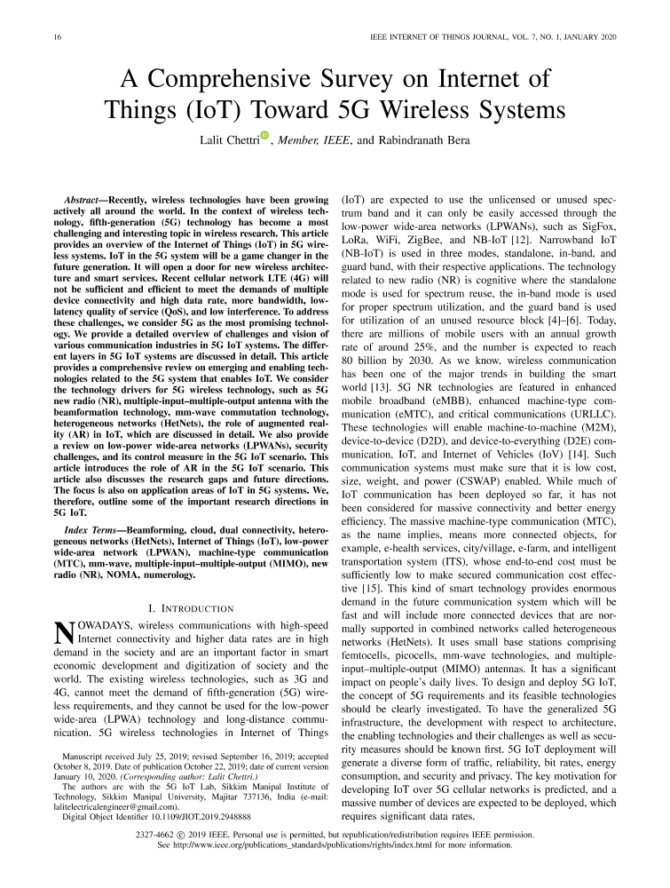 research paper on 5g wireless system